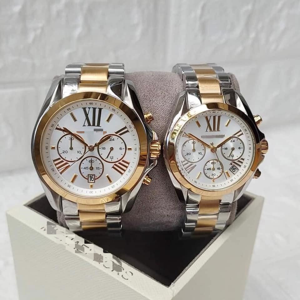 Ladies original big steel belt ladies stainless steel Mike ladies watch wholesale mk watch