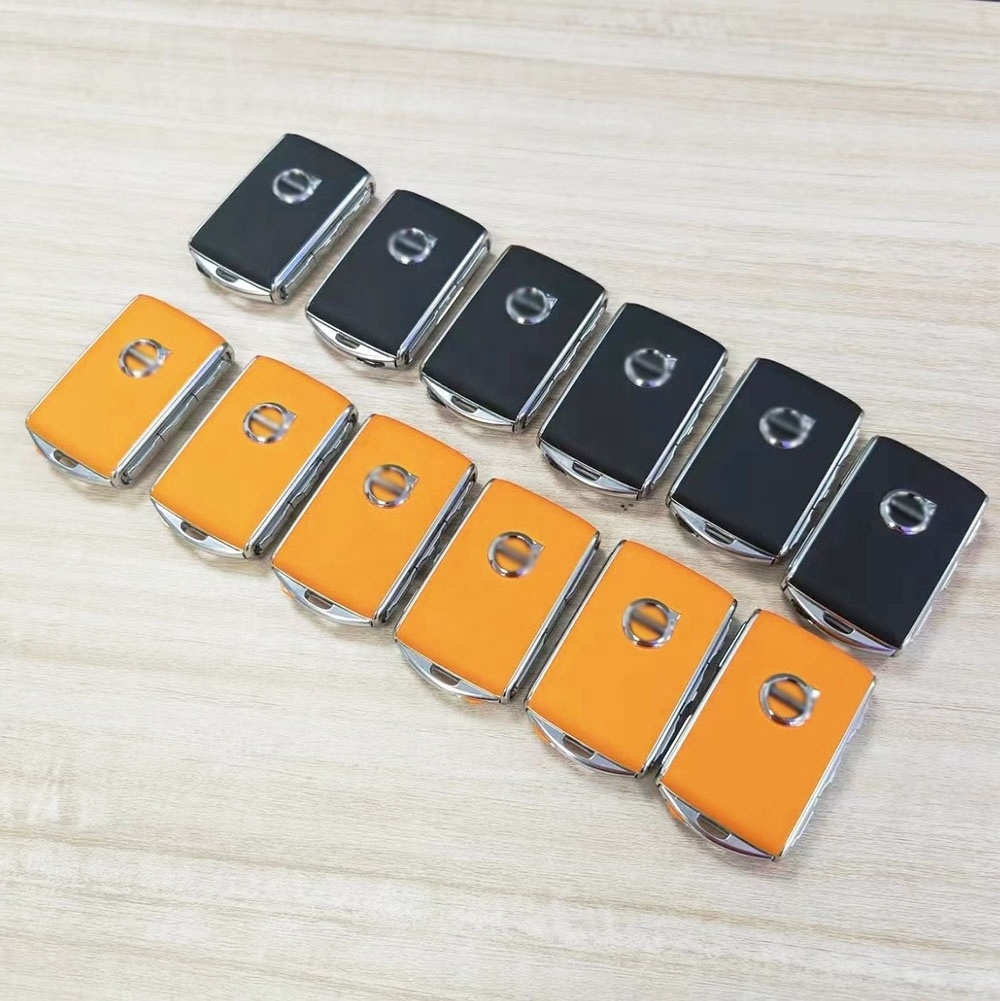 Bondvo Wholesale of New High Quality Car Key Boxes Volvo s90v90s60v60s40xc90 Smart Key Housing Leather Key Automotive Supplie