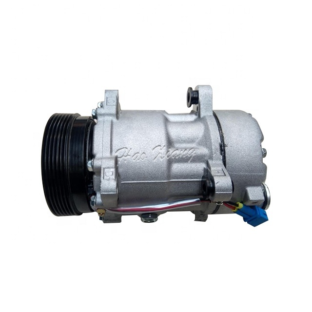 12V Electric Car Auto A/C AC A C Compressor Air Conditioning 7M0820803C 1102 1138 Fit For VW GOLF III PASSAT 1988-1997 2.8 VR6