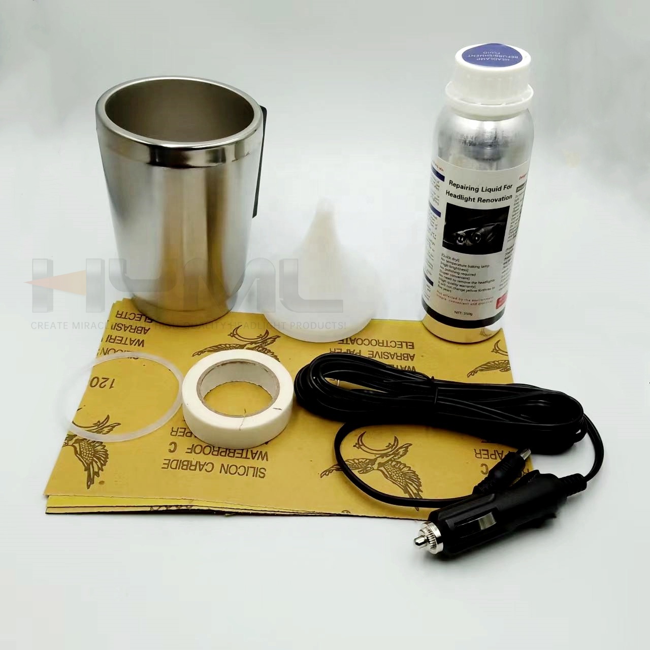 HYML car headlight restoration polish kit polish car headlights 200ML liquid polymer faros car headlight polishing repair kit