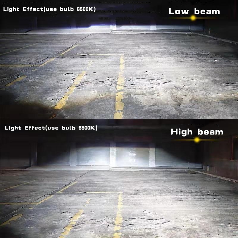 HYML D2H/H11 3inch Projector Fog Lamps Bi Xenon Car Fog Hi Low Projector Lens Super bright HID Projector for Fog Lamp