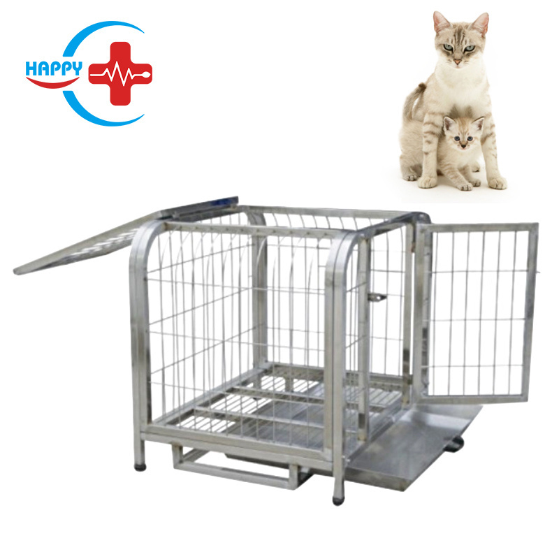 HC-R016 for dog and cat Hot -selling Animal cages, Stainless steel Pet Animal House Cage