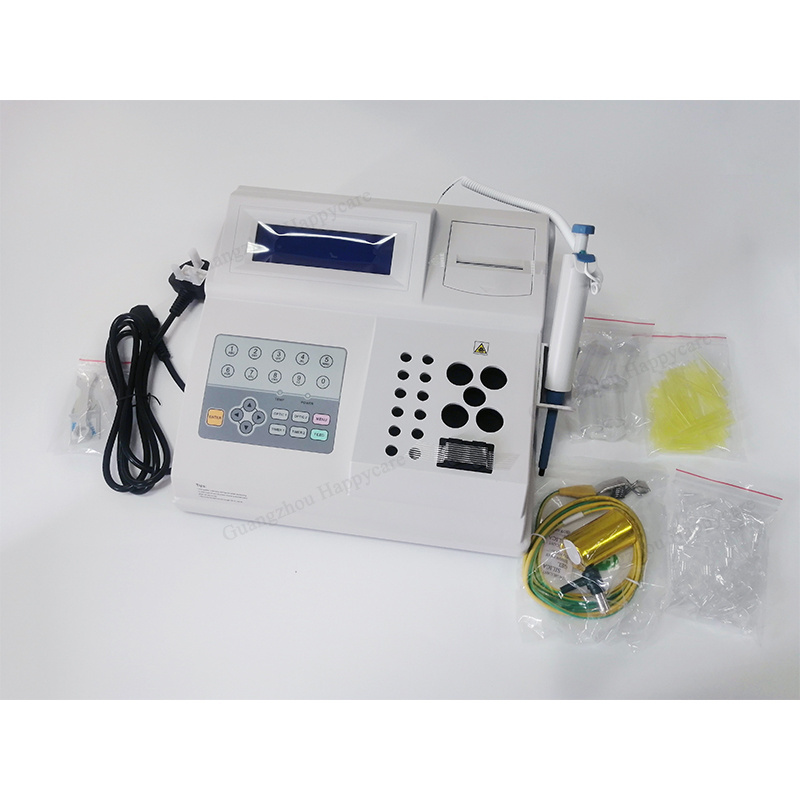 Hc-B021A Equipment Machine Coagulometer Coagulation Analyzer With Double Channel