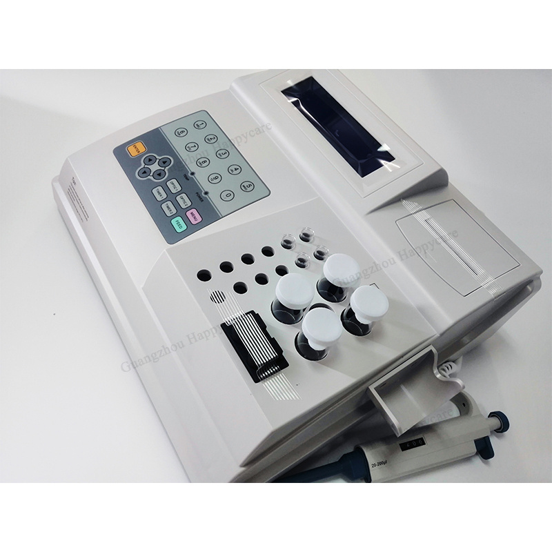 Hc-B021A Equipment Machine Coagulometer Coagulation Analyzer With Double Channel