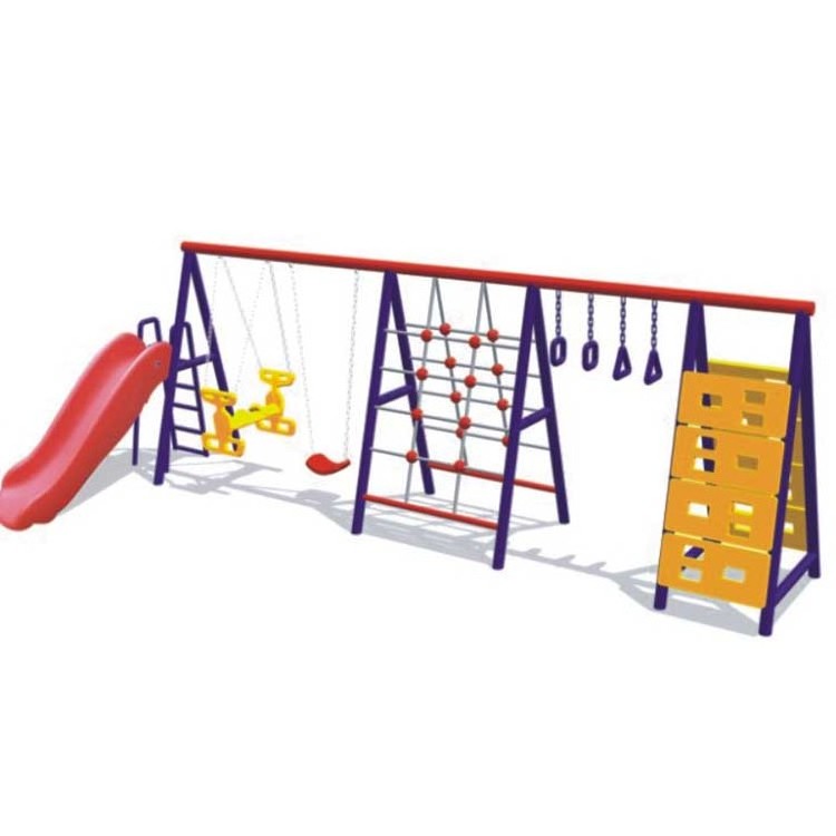 Two Seat Adult Outdoor Playground Kids Swing Accessories Wooden Swings And Slides For Children