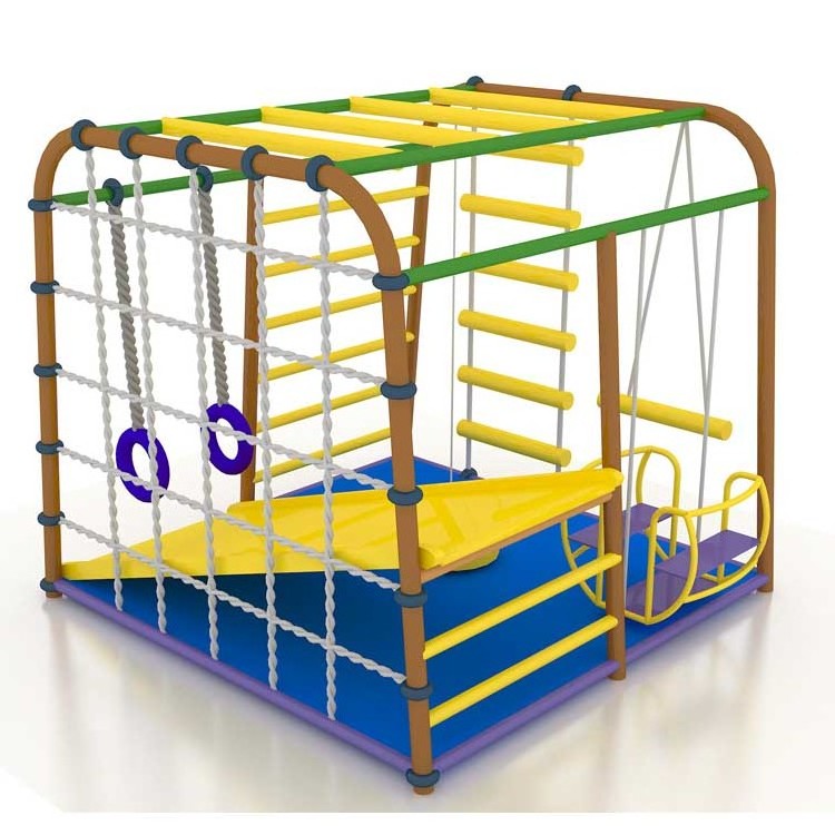 Best Quality Exterior Garden Set Wood Sets Kids Indoor Climbing Frames Outdoor Swing And Slide Playground