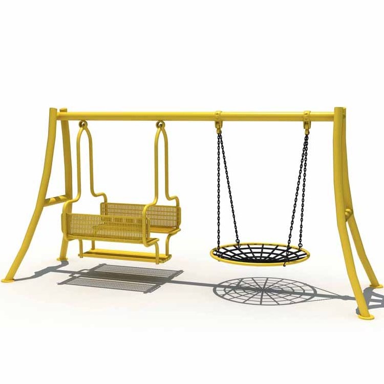 Residential Camping Pro Arm The Paradise Mini Swing Bee Rides Slides With Swings For Kids