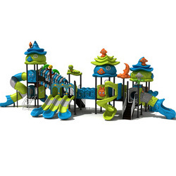 New designed  Children plastic Playhouse with slide Indoor Playground Equipment for sale toddler slide and swing set