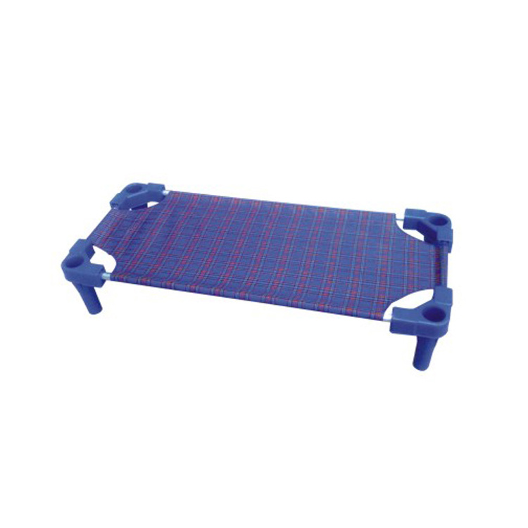 children baby Beds Manufacturer Top Cloth Kids Kindergarten Stackable children Daycare Cot set Standard bed