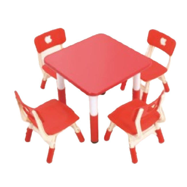 Rectangle Square Circle Chair Baby Nursery Folding Table Chairs Kids Daycare Center Wood Cheap Kindergarten Furniture