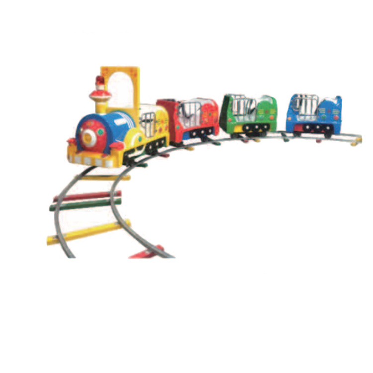 Amusement Parks  Mini Carousel Self Control Dumbo Outdoor Ride Kid Mall Kiddie Rides Garden Track Park Express Tourist Train