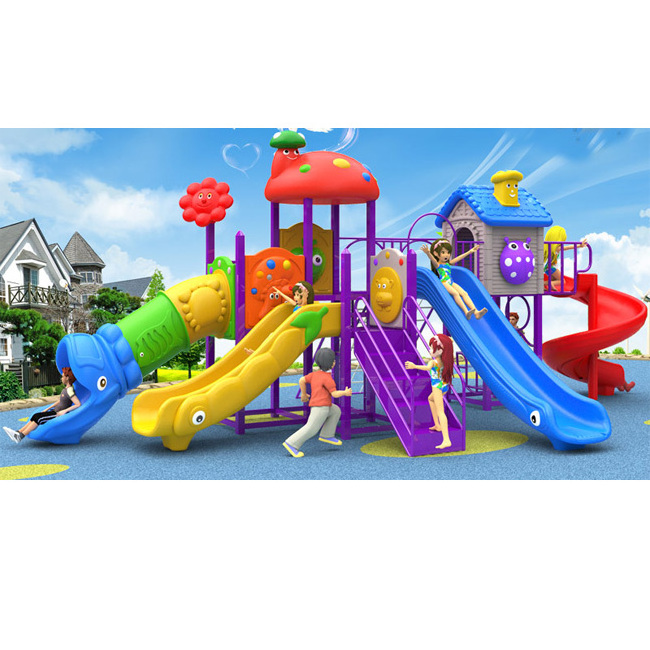 Playground Set Ground Climbing Frame Toys Kids Garden Ball Pit Soft Play Amusement Park Games Zip Line Equipment Outdoor