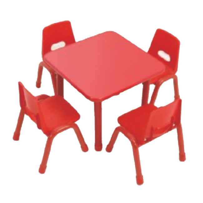 Rectangle Square Circle Chair Baby Nursery Folding Table Chairs Kids Daycare Center Wood Cheap Kindergarten Furniture