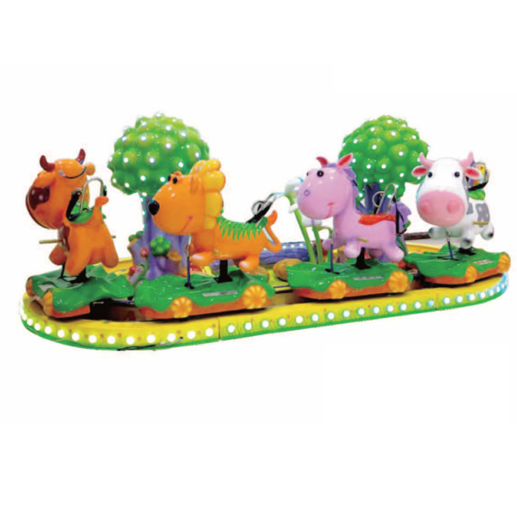 Amusement For Sale Rail Road Hippo Competing Small Theme Park Ladybug Carousel Kids Rides Electrical Train Christmas Trains