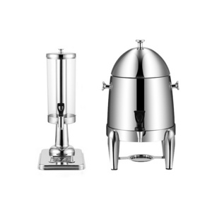 Heat Preservation Stainless Steel Coffee Urn Durable Drink Dispenser Hotel Juice Milk Tea Catering Urn