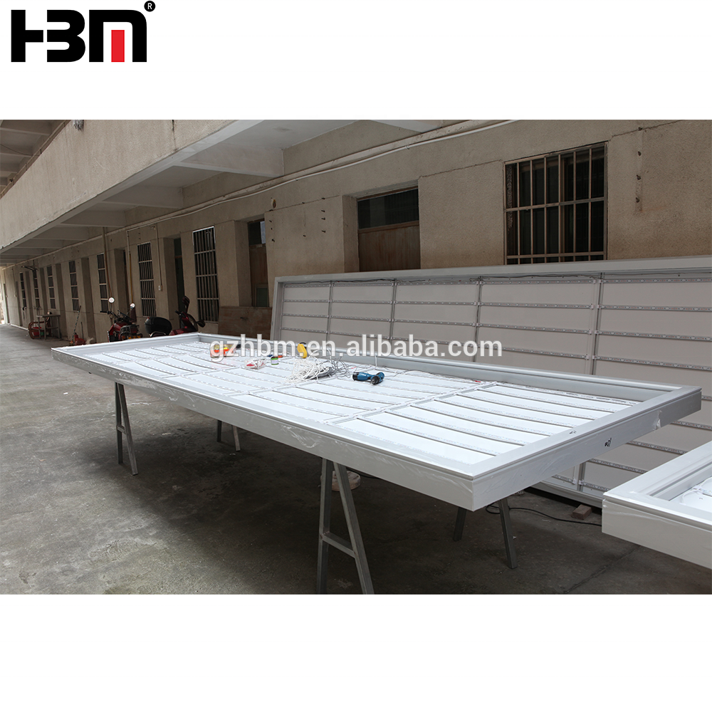 Biggest size outdoor displays 3mm wall thickness aluminum extrusion snap frame banner outdoor light box