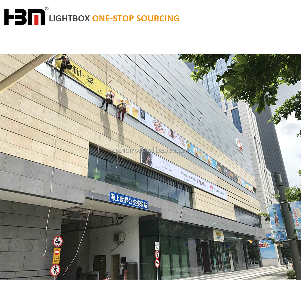 snap front open aluminum extrusion frame outdoor advertising light box outdoor advertising led billboard