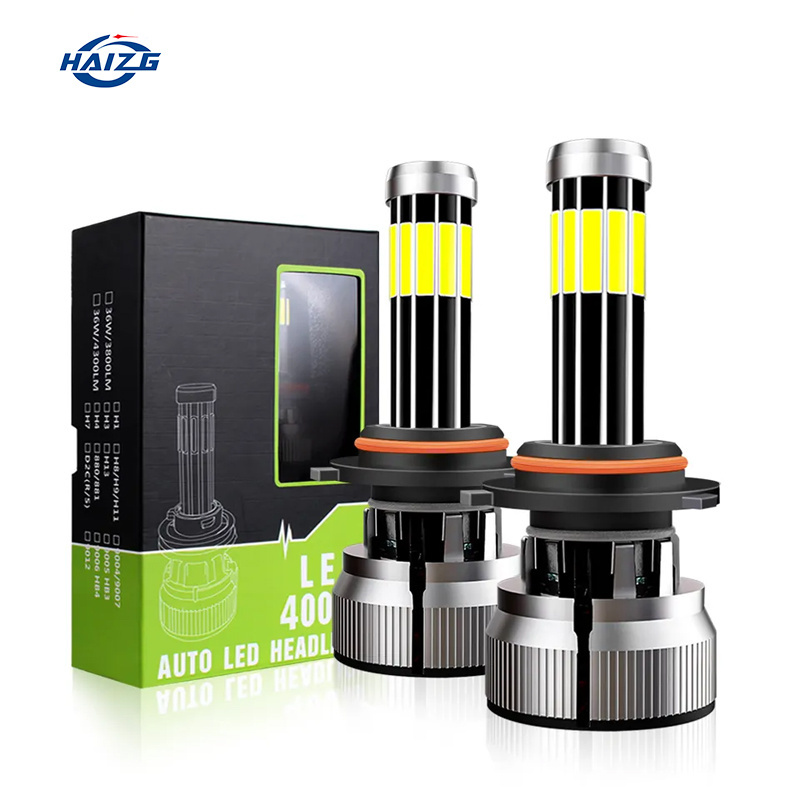 HAIZG 10 sides led headlight 6000k 8 sides lighting system h4 h11 6 sides other auto accessories