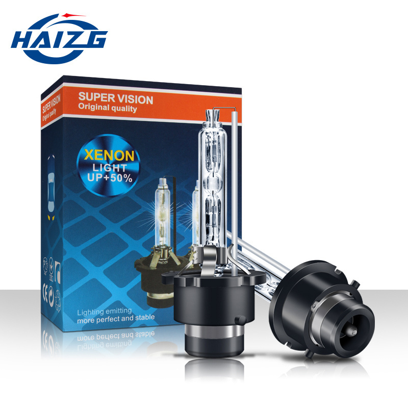 HAIZG Super bright D series 6000k halogen replacement bulbs D1S D2S D3S D4S headlight 12V 35W hid xenon headlight