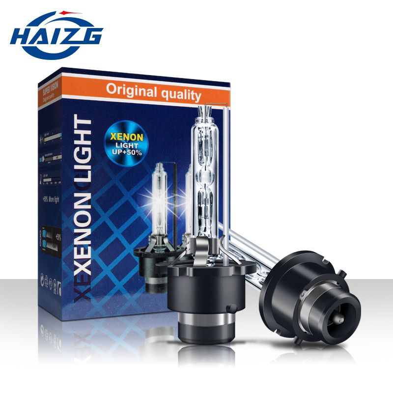 HAIZG Super bright D series 6000k halogen replacement bulbs D1S D2S D3S D4S headlight 12V 35W hid xenon headlight