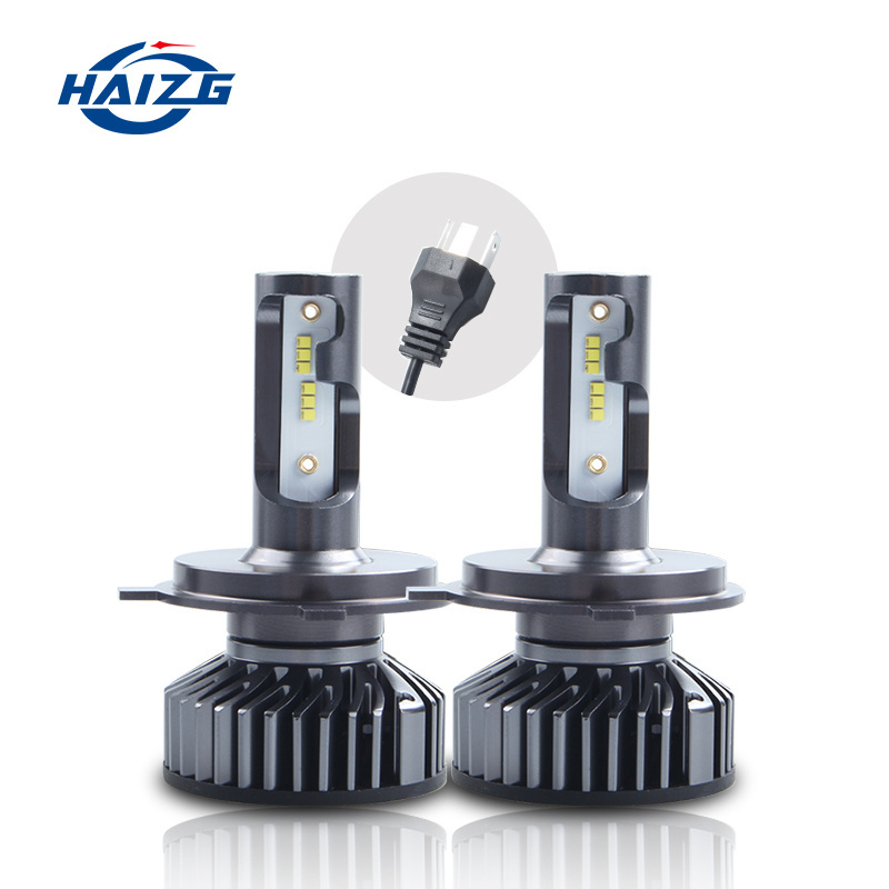 HAIZG Car led headlamp F2-ZES chip H4 H7 H11 9005 9006 auto led lights 6500K 100% waterproof Others car Light Accessories