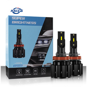 HAIZG S8 h1 h3 h4 h7 9005 car led headlight bulb 10000lm auto lighting system