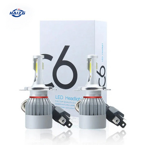 auto led light c6 h11 h4 h7 headlight 36w  c6 led headlight car led lights