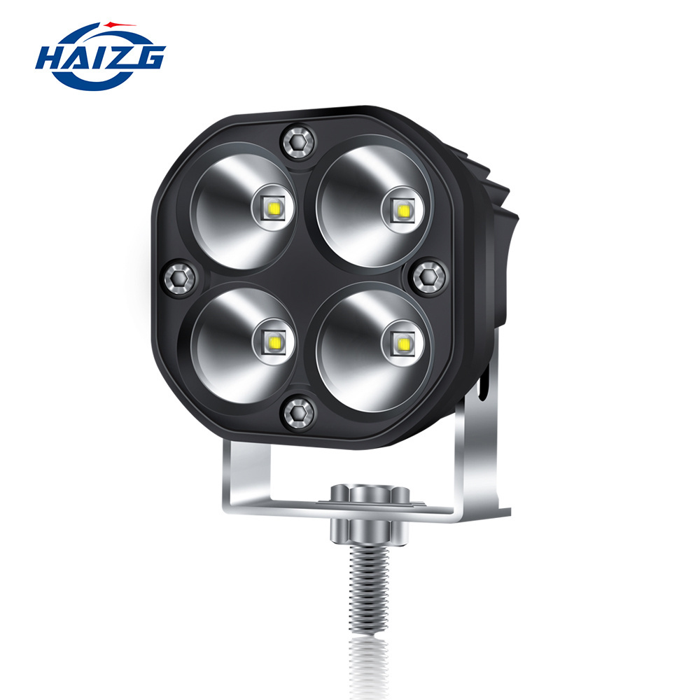 HAIZG 3inch 12V 24V 40w 4x4 Led Work Light Motorcycle Spot Light Off Road Fog Lights For Truck Tractors