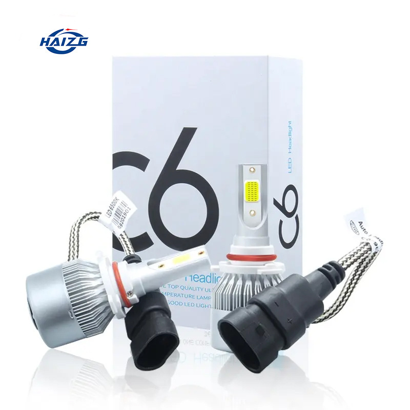 luces C6 9005 9006 h1 h11 h7 h4 motorcycle focos  led light para auto Lighting Systems  headlight Bulb