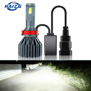 HAIZG Super Bright  50w H11 H4 H7 Led Auto H1 H3 HB3 HB4 9005 9006 H11 Car h4 H7 LED Headlights bulb