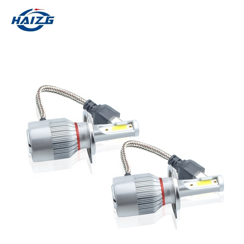 auto led light c6 h11 h4 h7 headlight 36w  c6 led headlight car led lights