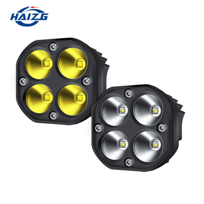 HAIZG 3inch 12V 24V 40w 4x4 Led Work Light Motorcycle Spot Light Off Road Fog Lights For Truck Tractors