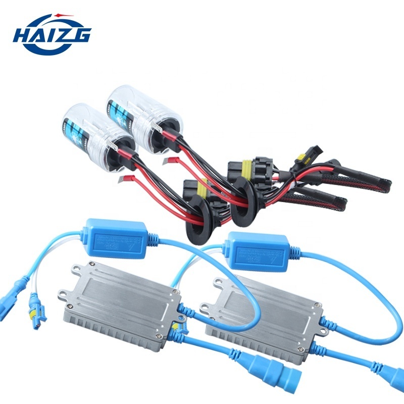 car led HID headlight  H4 H7 HID lighting DC 55w  Hid Kit H4 55W HID headlights hid xenon  35W 55w hid ballast