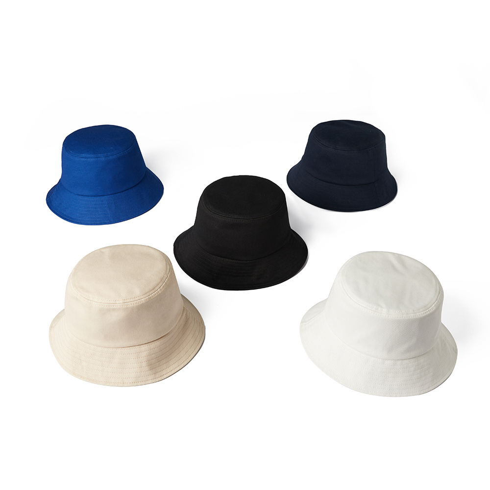 High Quality 100% Cotton Fisherman Hats Caps Custom Logo Printed Embroidery Sublimation Terry Towel Bucket Hat