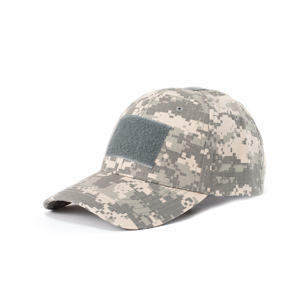 Wholesale 6 Panel Camo Blank Custom Logo Embroidery Sublimation Patch Baseball Caps Camouflage Mesh Trucker Hats