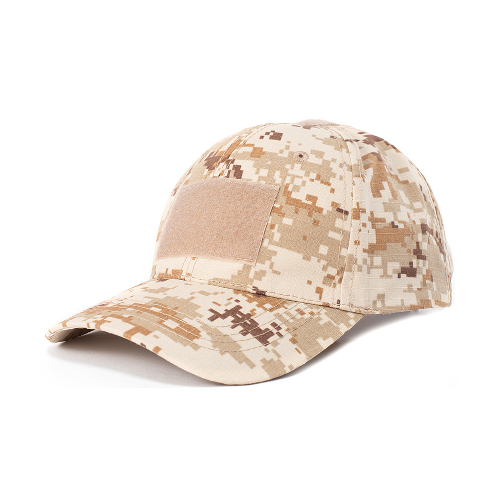 Wholesale 6 Panel Camo Blank Custom Logo Embroidery Sublimation Patch Baseball Caps Camouflage Mesh Trucker Hats