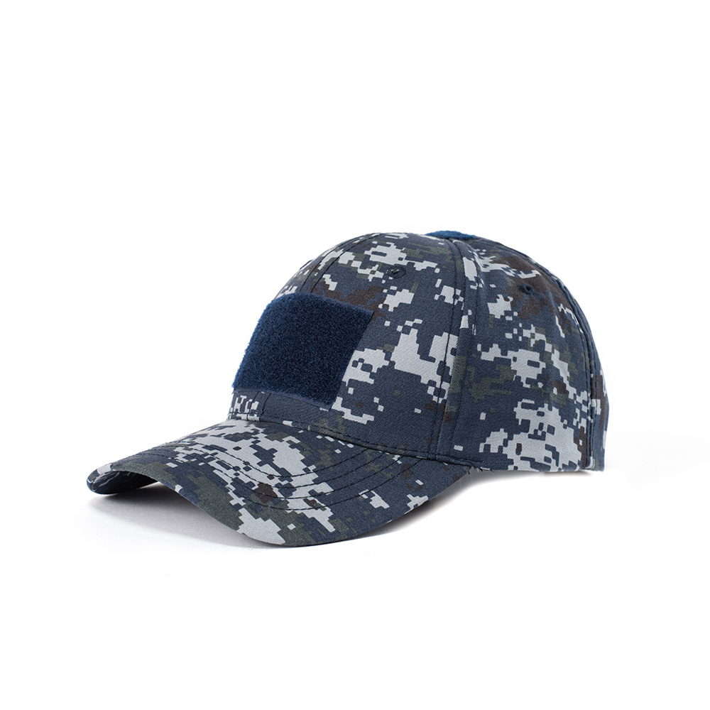 Wholesale 6 Panel Camo Blank Custom Logo Embroidery Sublimation Patch Baseball Caps Camouflage Mesh Trucker Hats