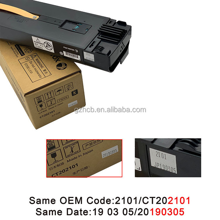 CT202101 CT202102 CT202103 CT202104 Original for Fuji Xerox Color C75 J75 700 toner cartridge