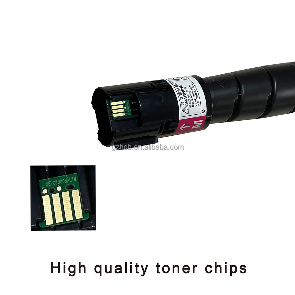 Original powder refilled High yield Compatible for Xerox Versalink C8000 DT W toner cartridges