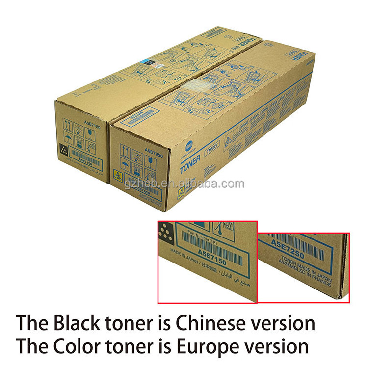 A5E7150/250/350/450 EU version Genuine for bizhub c1085 c1100 c6085 c6100 Konica Minolta TN622 toner cartridge