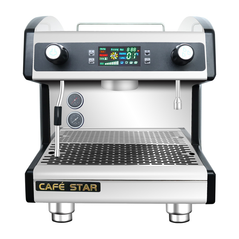 Stainless steel coffee vending machines electric espresso coffee machine cappuccino roasting machine with touch screen