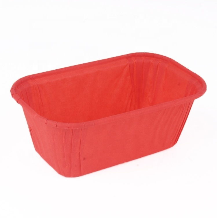 Oval Tray Safe Grease Proof Cupcake Liners Boat Shape Loaf Paper Bread Cake Muffin Baking Cups