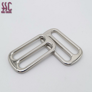 Bag Hardware Accessories 3/4 Inch Triglid Buckle Slide Adjuster Metal Buckle Strap 20mm Metal Slider Buckle for Handbag