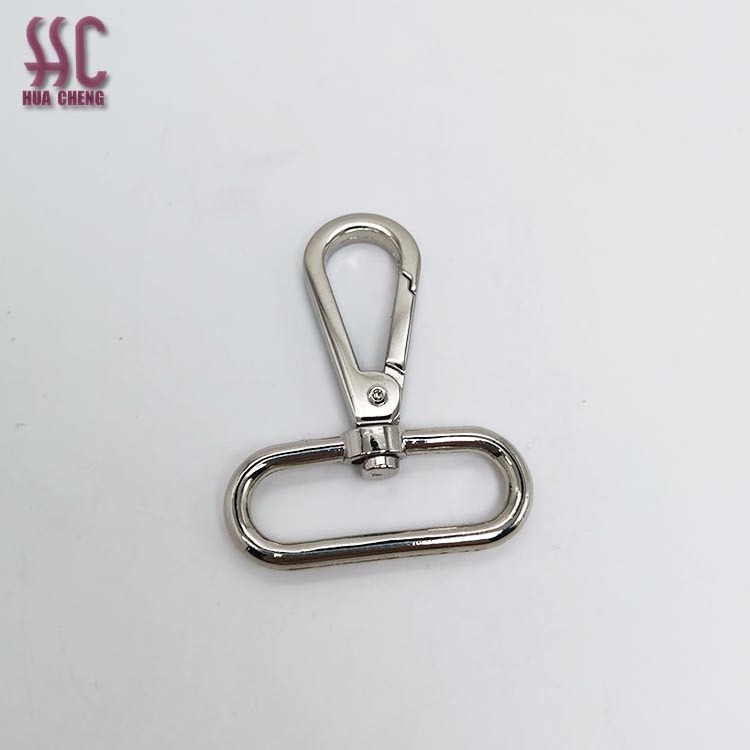 Metal dog hook for bag accessory, fashion snap hook for handbag,Guangzhou hardware swivel hook for bag