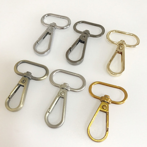 Metal dog hook for bag accessory, fashion snap hook for handbag,Guangzhou hardware swivel hook for bag