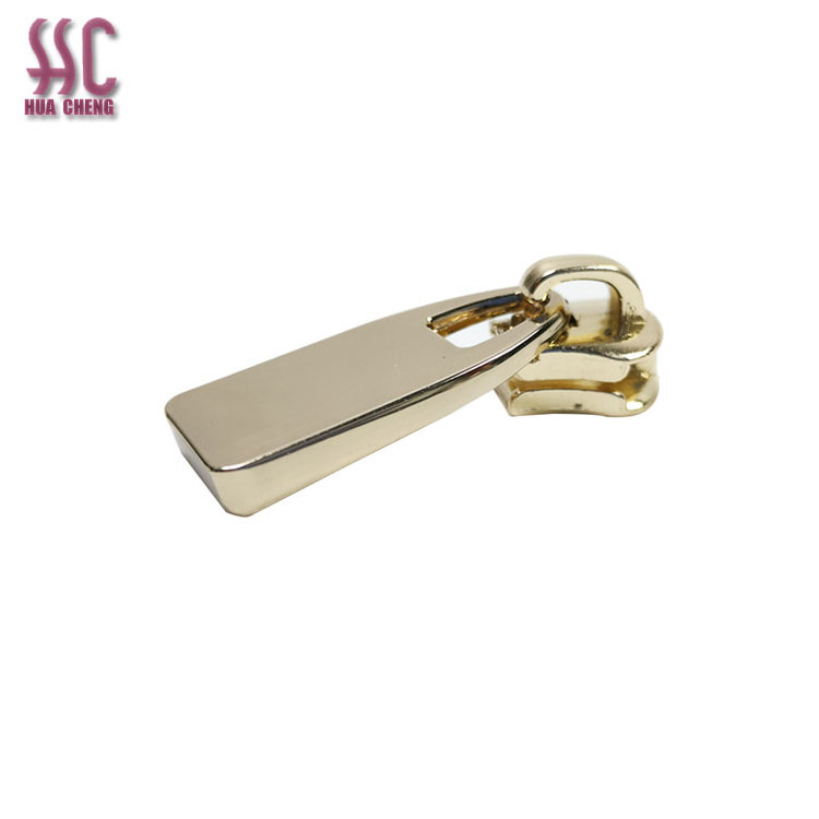 Metal nylon Zipper Slider and puller for handbag/luggage zipper slider puller bag hardware