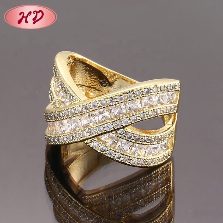 gift items for adults 9K 10K 14K 18K Gold Diamond Ring Women