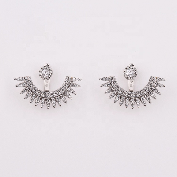 Girls And Women Fashion Silver Plated Jewelry Drop Earring Vietnam Jewelry Earrings