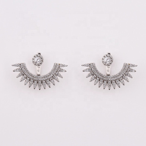 Girls And Women Fashion Silver Plated Jewelry Drop Earring Vietnam Jewelry Earrings