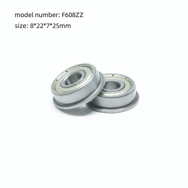 F608zz SF608z Flange bearing 608z flanged bearing deep groove ball bearing 608zz F608-2RS